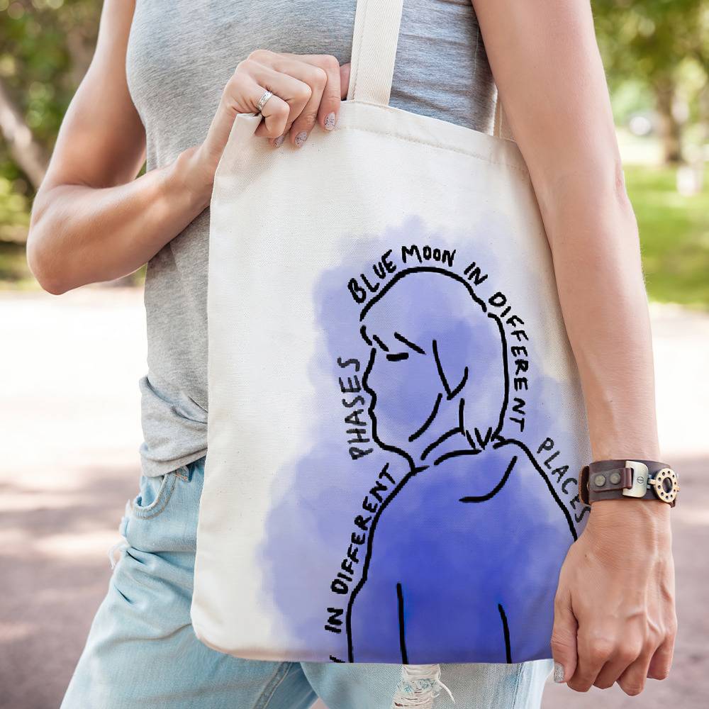 Keshi Keshi Blue Totebag